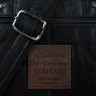 Мужская кожаная бизнес-сумка Ashwood Leather F-83 Black фото 5 &mdash; 2chemodana