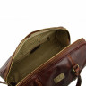 Сумка мужская дорожная кожаная Tuscany Leather FC140860 dark brown фото 5 &mdash; 2chemodana