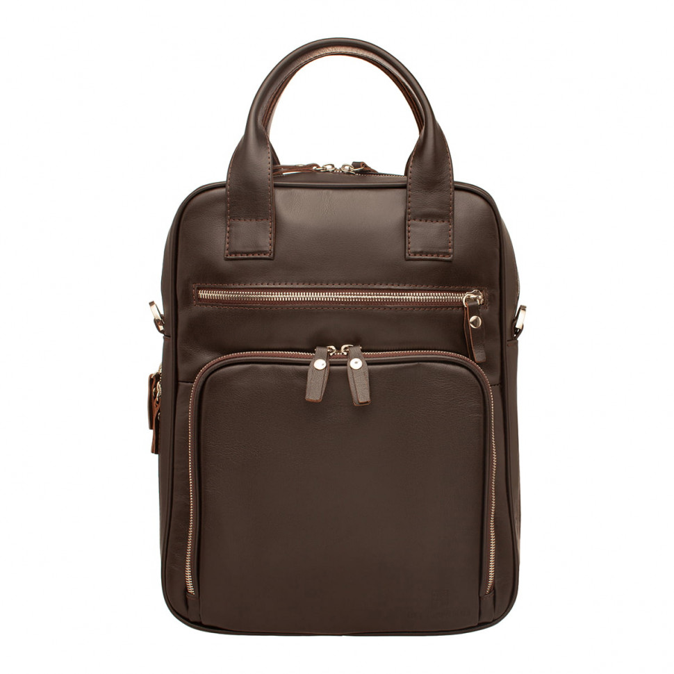 Мужская кожаная вертикальная деловая сумка Blackwood Waley Brown 1255502 фото 1 &mdash; 2chemodana