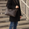 Мужская кожаная деловая сумка BRIALDI Virginia BR44559MD relief brown фото 22 &mdash; 2chemodana