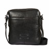 Мужская кожаная сумка через плечо Gianni Conti 1132312 black фото 2 &mdash; 2chemodana
