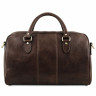 Сумка мужская дорожная кожаная Tuscany Leather TL141658 dark brown фото 6 &mdash; 2chemodana