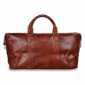 Мужская кожаная дорожная сумка Ashwood Leather G-36 Tan фото 5 &mdash; 2chemodana