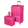 Комплект чемоданов Verage GM16014W 18.5/24/28 rose red фото 2 &mdash; 2chemodana
