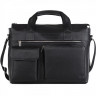 Мужская кожаная деловая сумка Versado B462 black фото 2 &mdash; 2chemodana