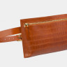 Женская кожаная сумка на пояс Alexander TS KB0014 Orange Croco фото 2 &mdash; 2chemodana