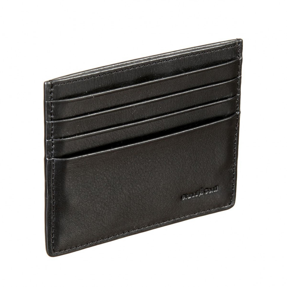 Мужской кожаный картхолдер Gianni Conti 1507394 black фото 1 &mdash; 2chemodana