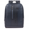 Мужской кожаный бизнес-рюкзак Piquadro CA4818UB00/BLU синий фото 1 &mdash; 2chemodana