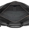 Сумка дорожная кожаная Tony Perotti 563327/1 черный фото 3 &mdash; 2chemodana