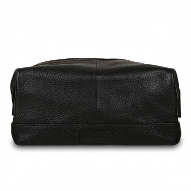 Кожаный несессер Ashwood Leather Milo Black &mdash; 2chemodana