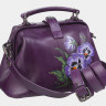 Женская кожаная сумка Alexander TS W0013 Violet Анютины глазки фото 2 &mdash; 2chemodana