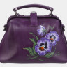 Женская кожаная сумка Alexander TS W0013 Violet Анютины глазки фото 5 &mdash; 2chemodana