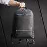 Мужской кожаный рюкзак BRIALDI Memphis relief black BR45794TV фото 6 &mdash; 2chemodana
