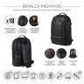 Мужской кожаный рюкзак BRIALDI Memphis relief black BR45794TV фото 37 &mdash; 2chemodana