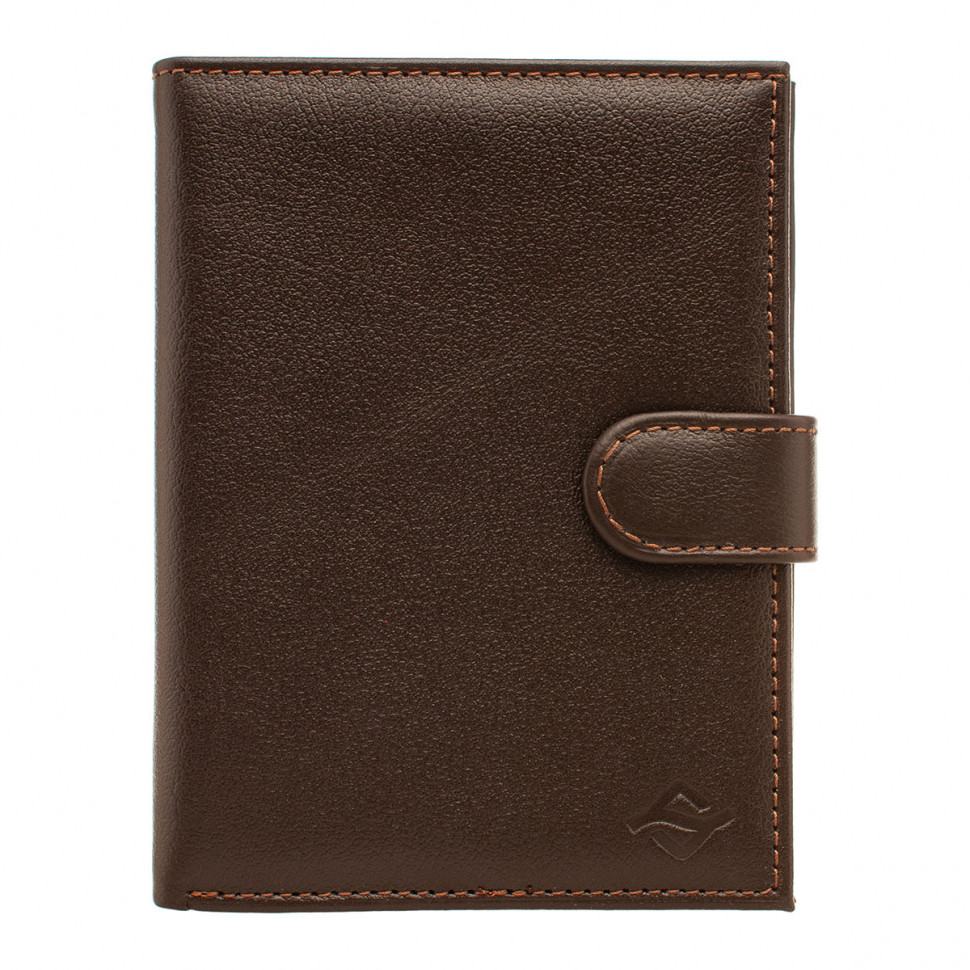 Мужской кожаный бумажник водителя портмоне Lakestone Snatch Brown 10300/BR фото 1 &mdash; 2chemodana