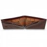 Мужской кожаный бумажник + шариковая ручка Visconti MZ-9 Jet Brown VMZ-9/102 фото 3 &mdash; 2chemodana