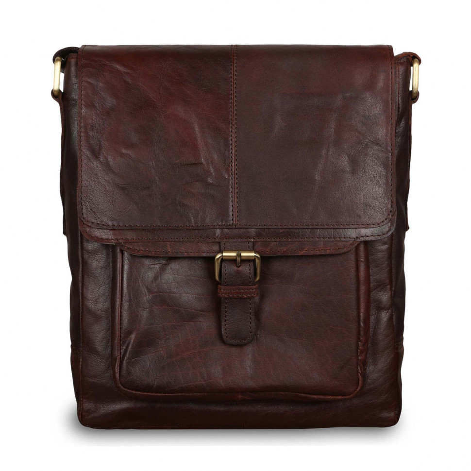 Мужская кожаная сумка Ashwood Leather G-32 Brandy фото 1 &mdash; 2chemodana