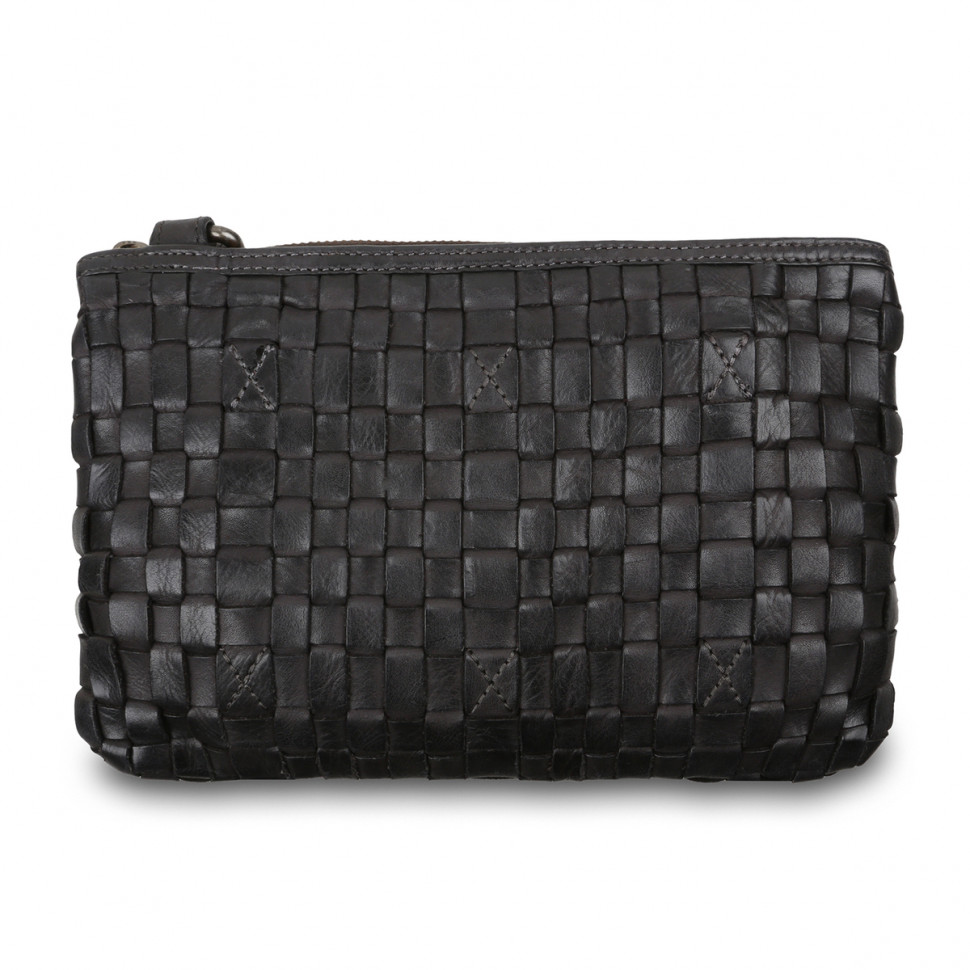 Женская кожаная сумка Ashwood Leather D-70 Dark Grey фото 1 &mdash; 2chemodana