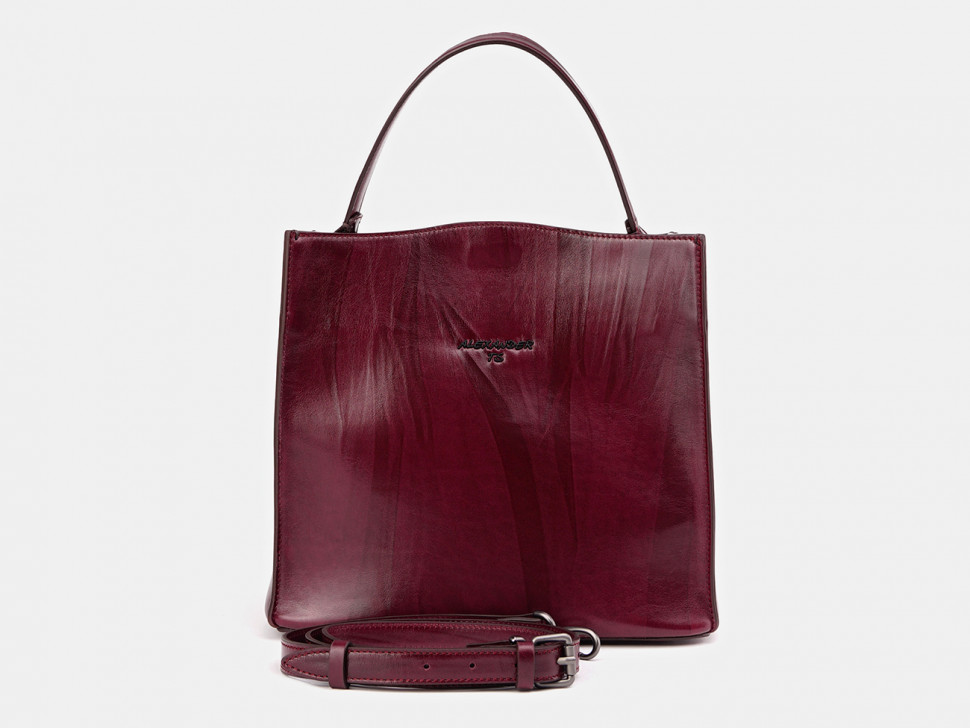 Женская кожаная сумка Alexander TS W0027 Bordo фото 1 &mdash; 2chemodana