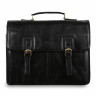 Мужской кожаный портфель Ashwood Leather Gareth Gareth Black фото 8 &mdash; 2chemodana