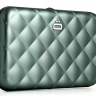 Стеганый алюминиевый кошелек OGON Quilted Button Платина QB platinum фото 1 &mdash; 2chemodana