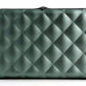 Стеганый алюминиевый кошелек OGON Quilted Button Платина QB platinum фото 9 &mdash; 2chemodana
