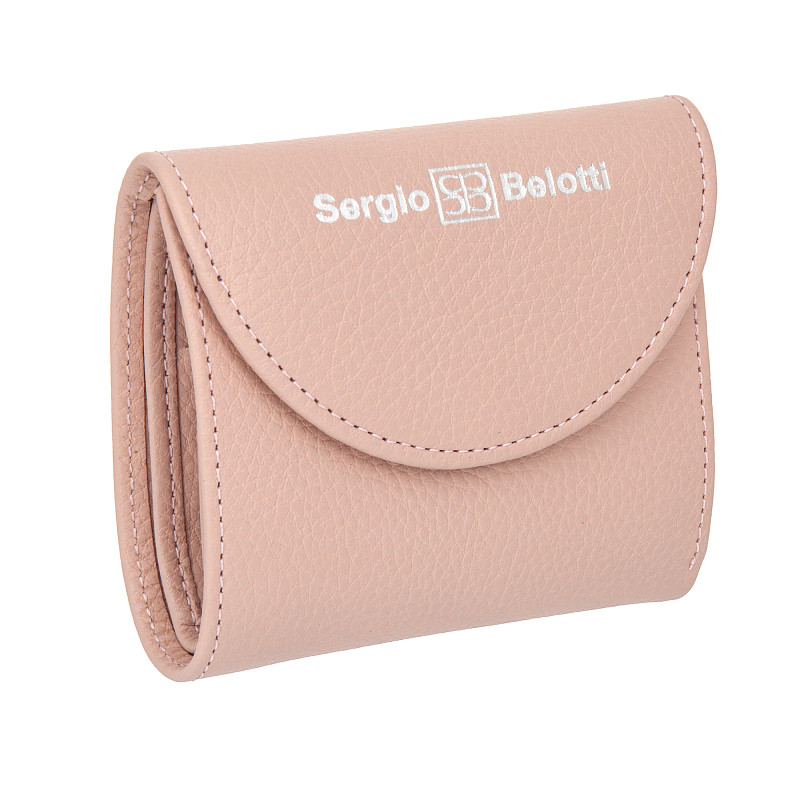 Женское кожаное портмоне Sergio Belotti 282214 розовый фото 1 &mdash; 2chemodana