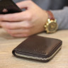 Мужское кожаное портмоне в MINI-формате BRIALDI Fortuna BR48529AQ relief brown фото 3 &mdash; 2chemodana