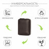 Мужское кожаное портмоне в MINI-формате BRIALDI Fortuna BR48529AQ relief brown фото 7 &mdash; 2chemodana