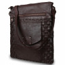Женская кожаная сумка Ashwood Leather D-72 Dark Brown фото 2 &mdash; 2chemodana
