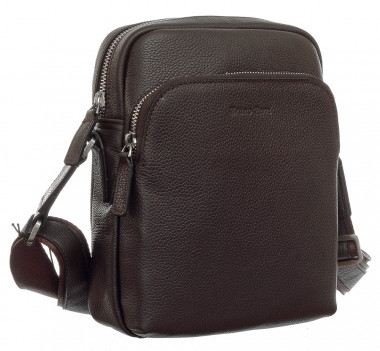 Мужская кожаная сумка Bruno Perri L15025-1/2 коричневый &mdash; 2chemodana