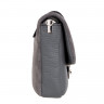 Женская кожаная сумка Sergio Belotti 60036 Grey velour Napoli фото 4 &mdash; 2chemodana