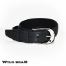 Кожаный ремень [в кожаном чехле] WILD BEAR RM-021m Black универсальный фото 1 &mdash; 2chemodana