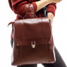 Женский кожаный рюкзак Blackwood Fane Burgundy 1158604 фото 7 &mdash; 2chemodana