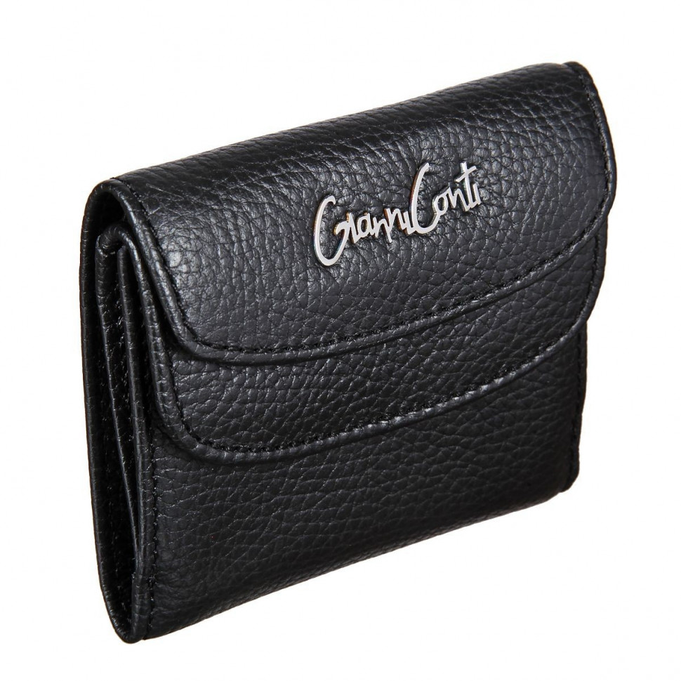 Женское кожаное портмоне Gianni Conti 2518034 black фото 1 &mdash; 2chemodana