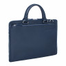 Мужская кожаная деловая сумка Lakestone Albert Dark Blue 925118/DB фото 10 &mdash; 2chemodana