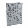 Женская кожаная обложка для паспорта и автодокументов Sergio Belotti 7301 croco grey фото 3 &mdash; 2chemodana