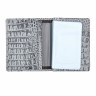 Женская кожаная обложка для паспорта и автодокументов Sergio Belotti 7301 croco grey фото 4 &mdash; 2chemodana