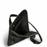 Мужская кожаная сумка через плечо BRIALDI Gaeta BR01039BX black фото 3 &mdash; 2chemodana