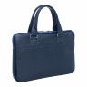Мужская кожаная деловая сумка Lakestone Anson Dark Blue 926008/DB фото 1 &mdash; 2chemodana