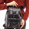 Женский кожаный рюкзак Blackwood Handa Black 1162601 фото 8 &mdash; 2chemodana