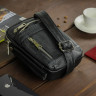 Компактная кожаная мужская сумка через плечо BRIALDI West BR13003HT relief black фото 6 &mdash; 2chemodana