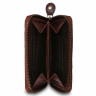 Женский кожаный кошелек Ashwood Leather D-80 Cognac фото 2 &mdash; 2chemodana
