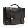 Мужской кожаный портфель Chiarugi 54007 NERO черный фото 1 &mdash; 2chemodana