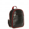 Женский кожаный рюкзак Versado VD189 black/red фото 2 &mdash; 2chemodana