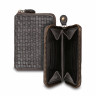 Женский кожаный кошелек Ashwood Leather D-80 Dark Grey фото 1 &mdash; 2chemodana