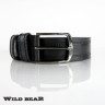 Мужской кожаный ремень [в деревянном футляре] WILD BEAR RM-003f Black Premium универсальный фото 1 &mdash; 2chemodana