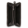 Женский кожаный кошелек Ashwood Leather D-81 Dark Grey фото 4 &mdash; 2chemodana