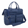 Мужская кожаная деловая сумка Blackwood Hackford Dark Blue 1061303 фото 7 &mdash; 2chemodana