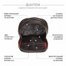 Мужской кожаный рюкзак BRIALDI Galaxy BR37183OM relief brown фото 7 &mdash; 2chemodana